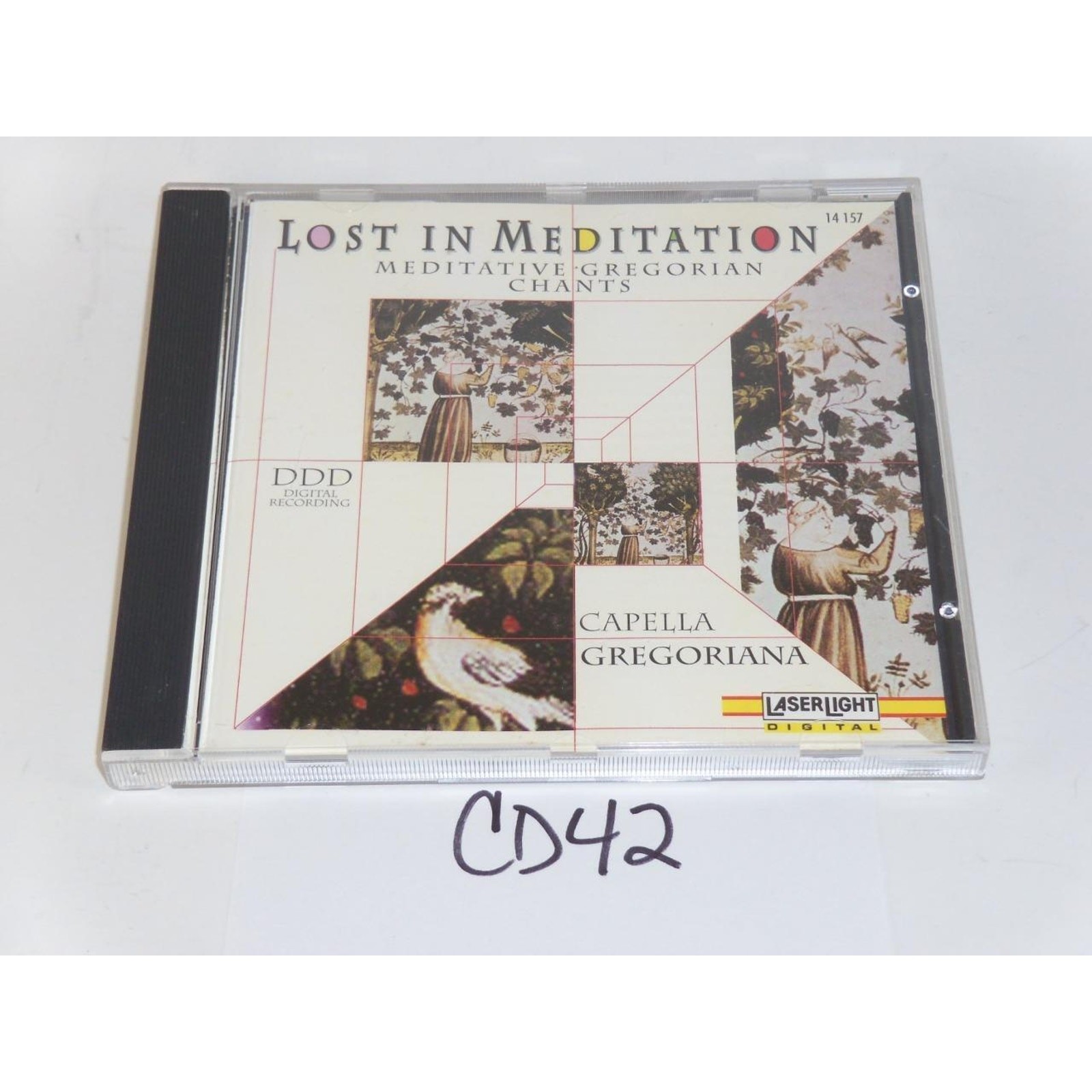 Lost In Meditation Meditative Gregorian Chants Capella Gregoriana CD -0118CD42