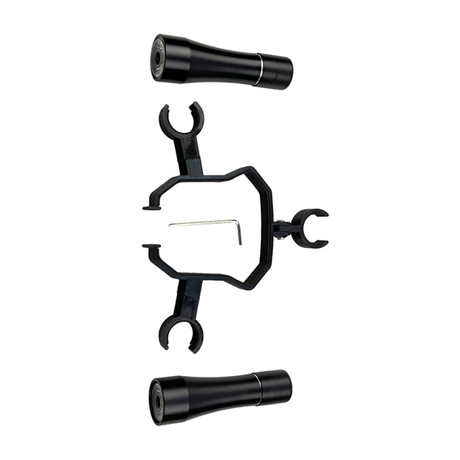 Black Flashlight Lightweight Replacement Parts For DJI Air 3 Drone