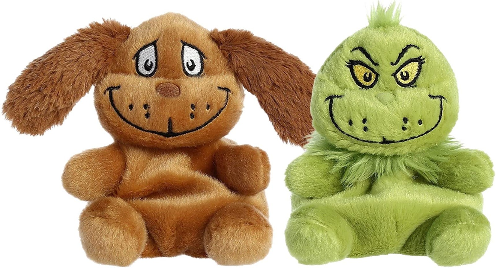 Aurora Dr. Seuss Grinch & Max 5 Inch Palm Pals Bundle 5 inches 