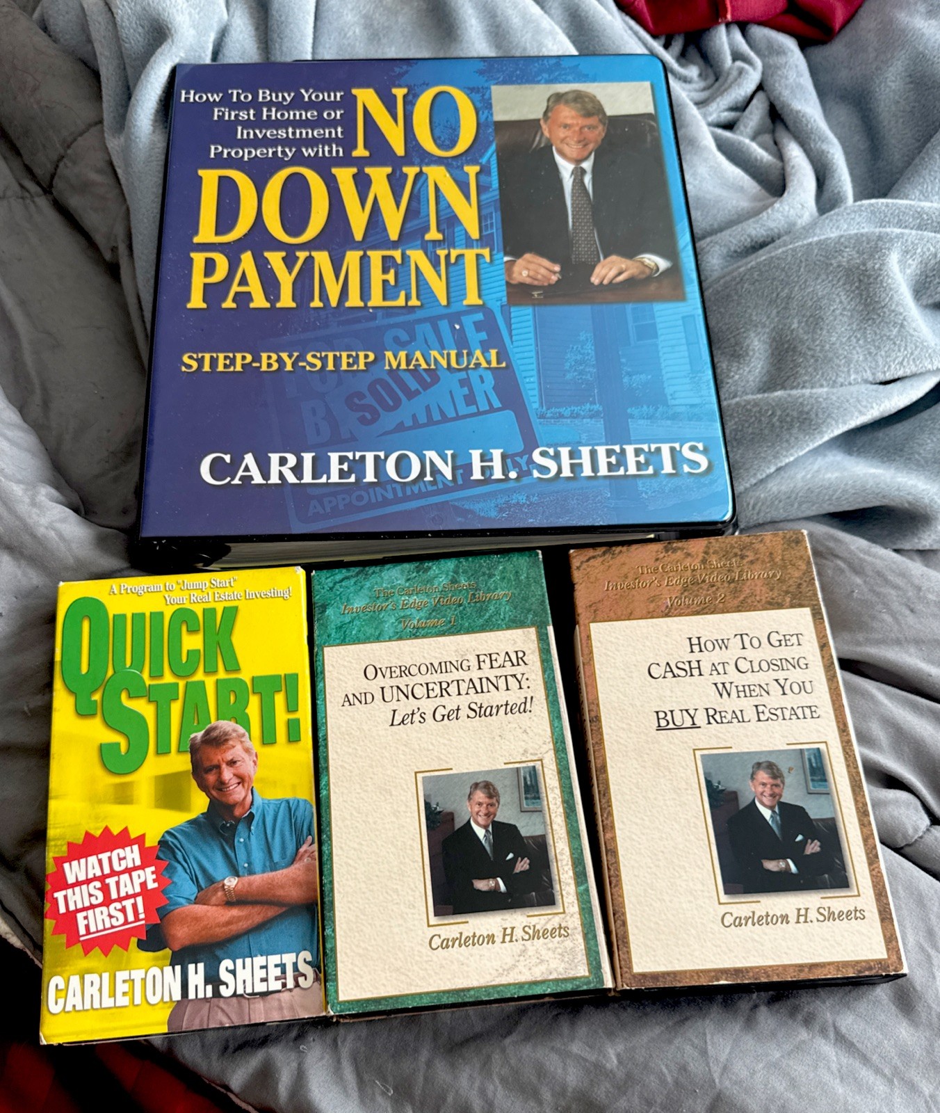 Carleton H. Sheets Step By Step Manual + 1st 3 VHS’s