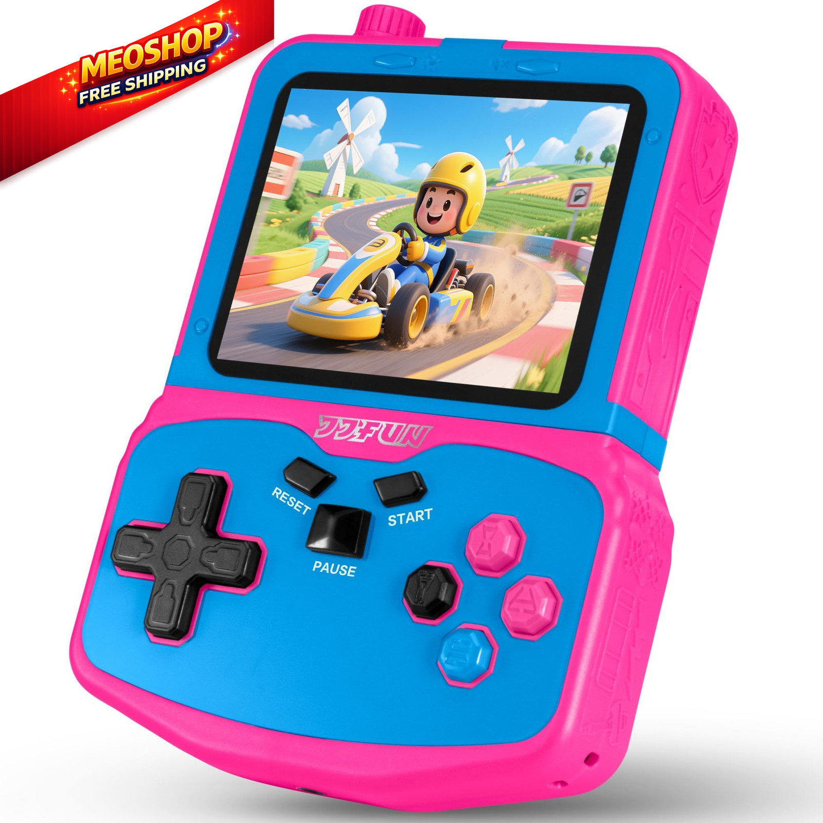 Handheld Game Console for Girls, 220 Retro Games 1 x 4 x 5.3 inches, Rose 