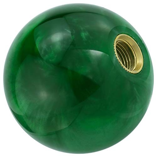 Gear Car Shifter Handle, Ball Style MT Shifting Stick Lever Shift Knob Green
