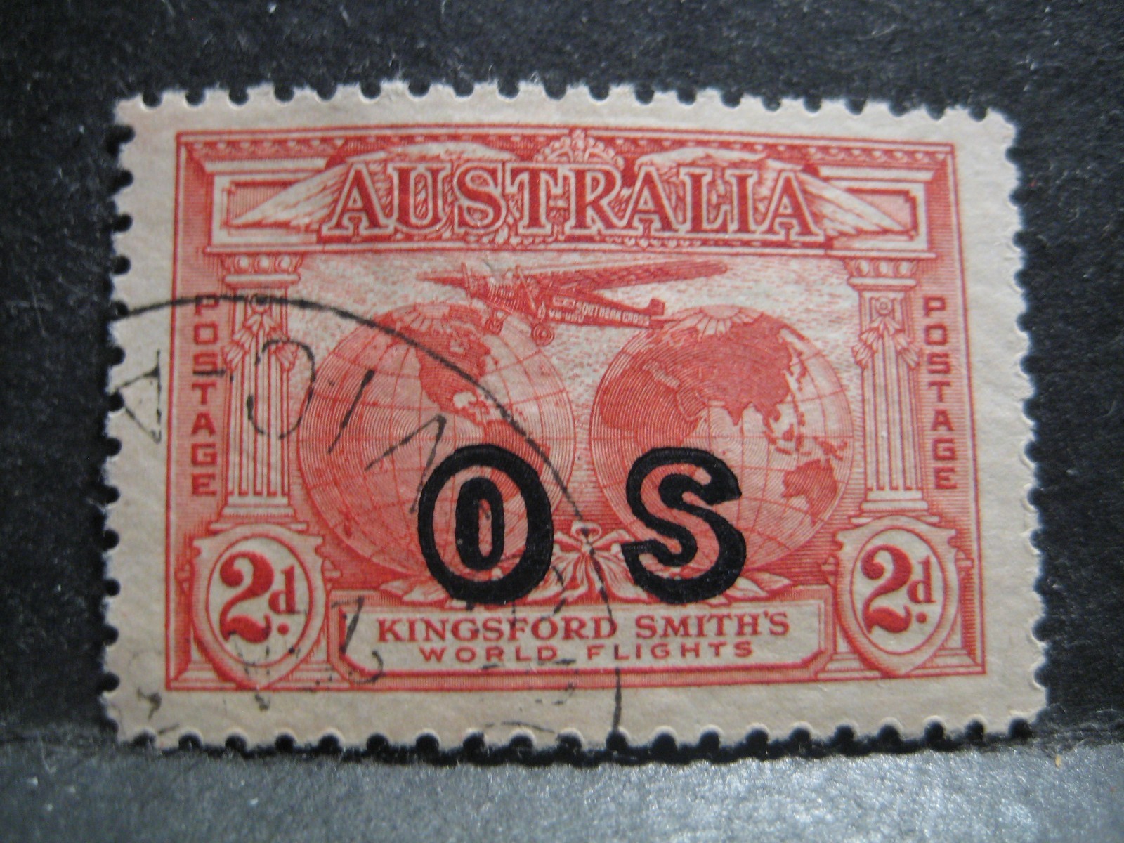 Australia #O1 Used- WDWPhilatelic (N9X)  (3/26)