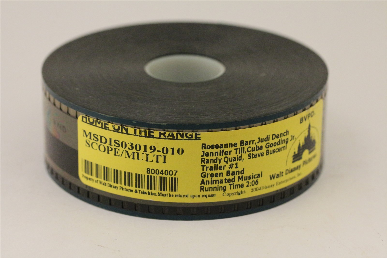 Home On The Range Animated 35mm Movie Preview Trailer