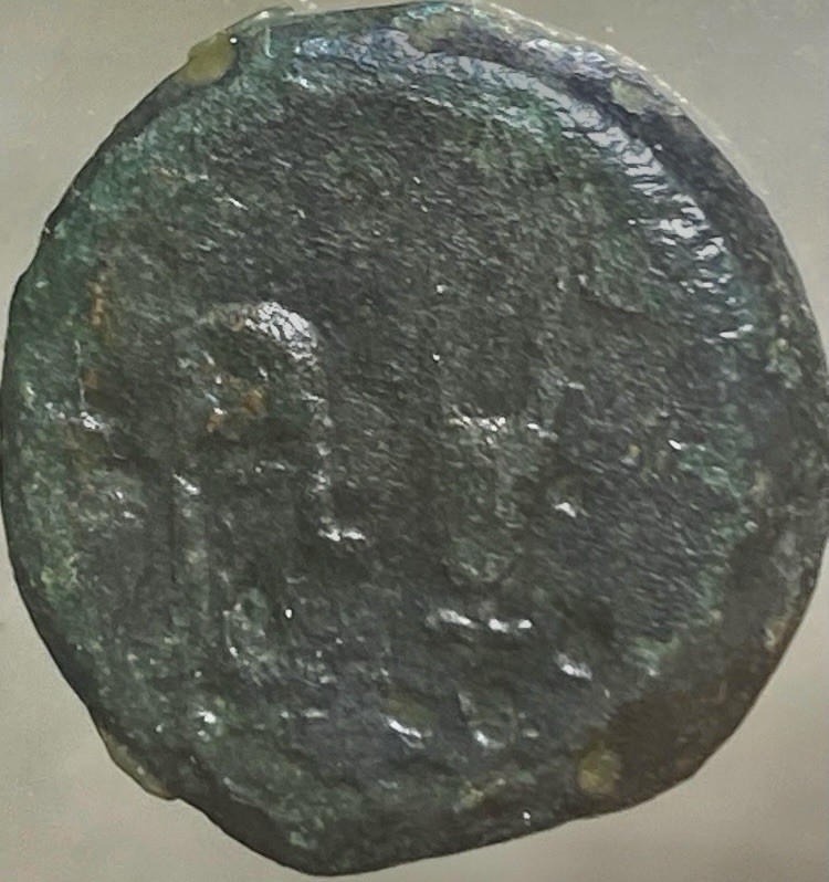 Roman Emperor Augustus 27BC-14AD Coin Apex and Simpulum Genuine Scarce Octavian