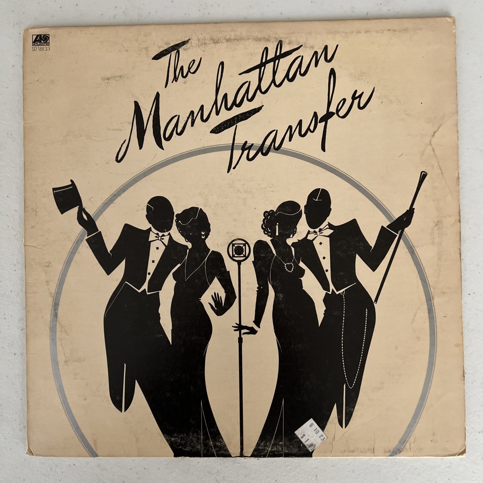THE MANHATTAN TRANSFER 12" LP VINYL RECORD ATLANTIC 1975 VG