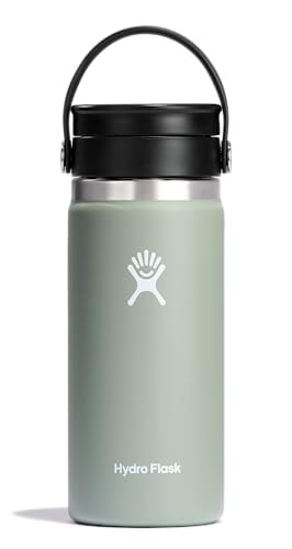  Flex Sip Coffee Tumbler – Insulated Stainless Steel, Non Spill, AGAVE 16 Oz