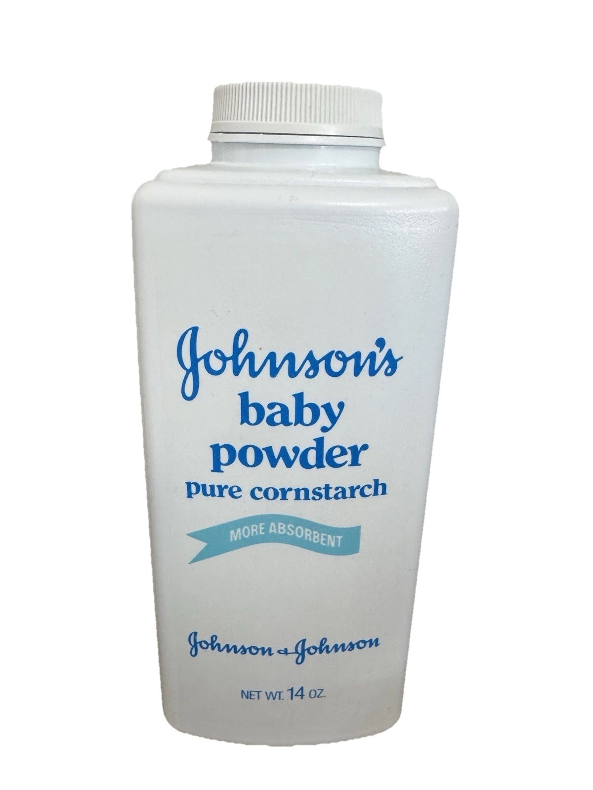 Johnson’s Baby Powder Pure Cornstarch 14oz Model Powder MPN 3052AS Vtg Full Rare