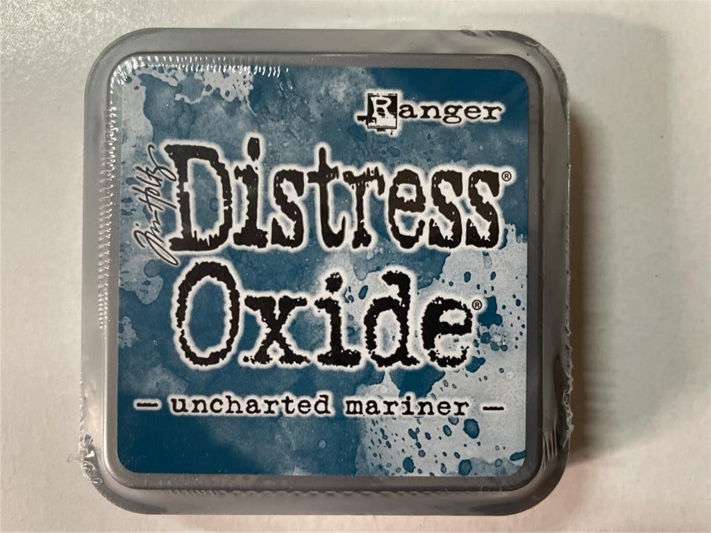New RANGER Holtz Distress OXIDE INK PAD UNCHARTED MARINER