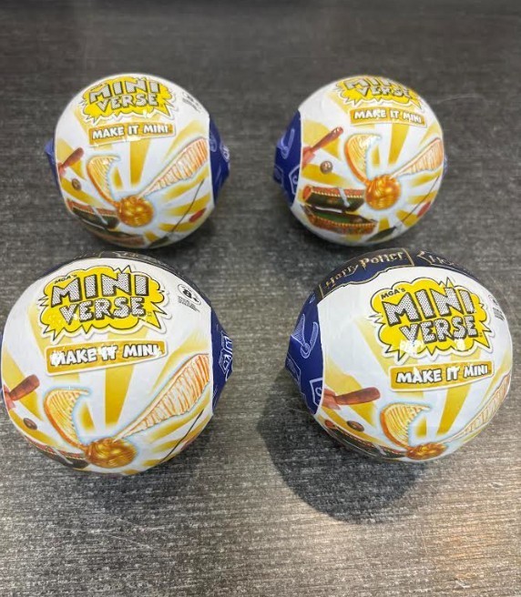 4 x Miniverse Make It Mini Harry Potter - Hogwarts Collectible Blind Box