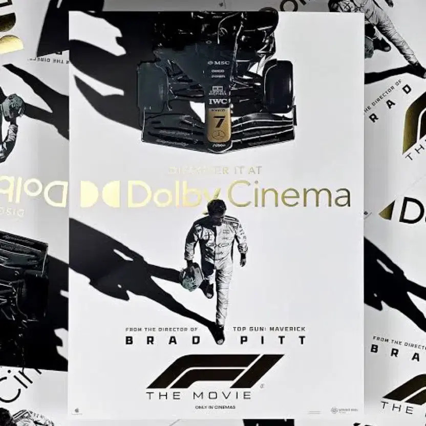 F1 The Movie Dolby Poster Collectible