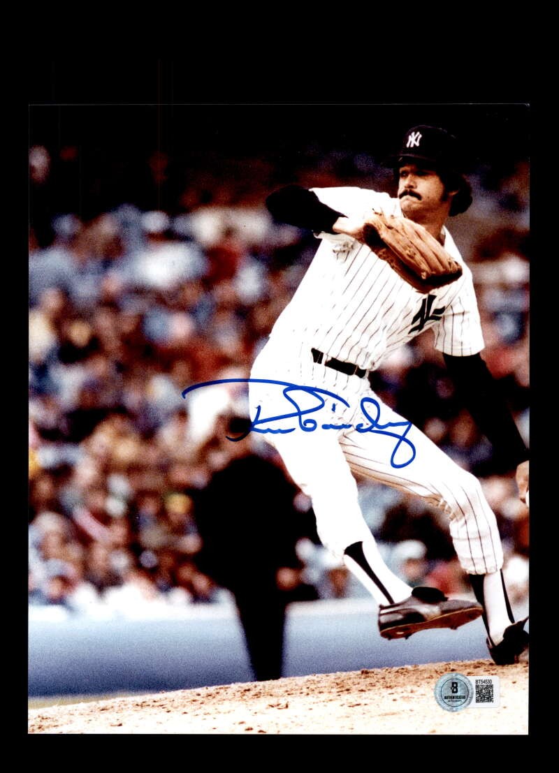 Ron Guidry Beckett BAS Signed  8x10 Photo Autograph Yankees