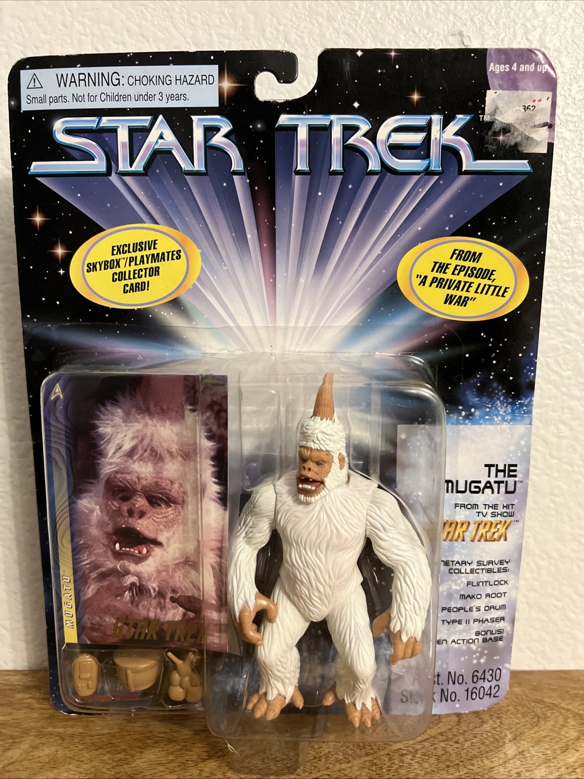 Star Trek The Mugatu Playmates Original Series Extreme Collectible Vintage 1997