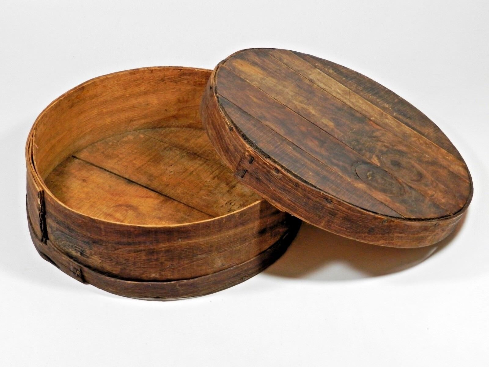 Large Early Antique Primitive Pantry Box 15"