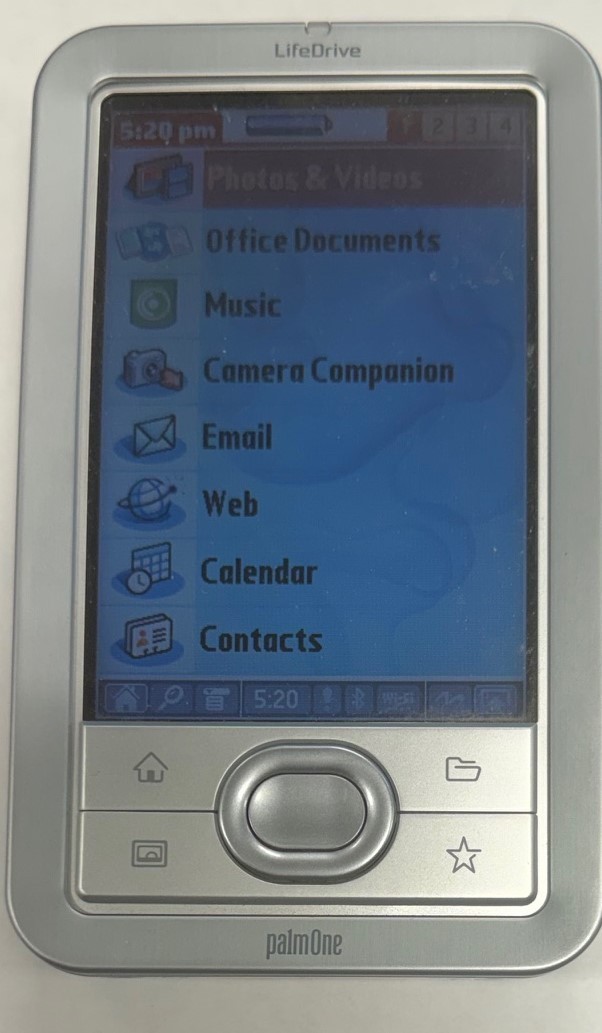PalmOne LifeDrive Mobile Manager Handheld PDA - Tested 03060-01