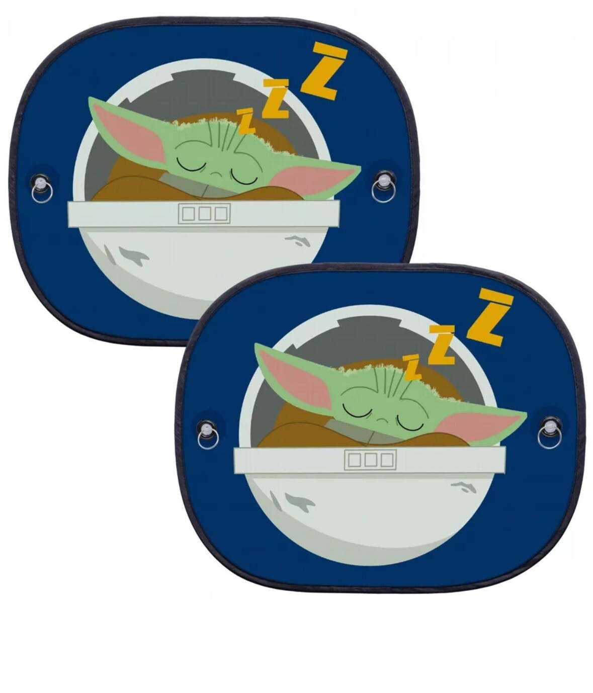 Star Wars The Mandalorian The Child Grogu -Window Car  Sunshade Baby -2 Piece