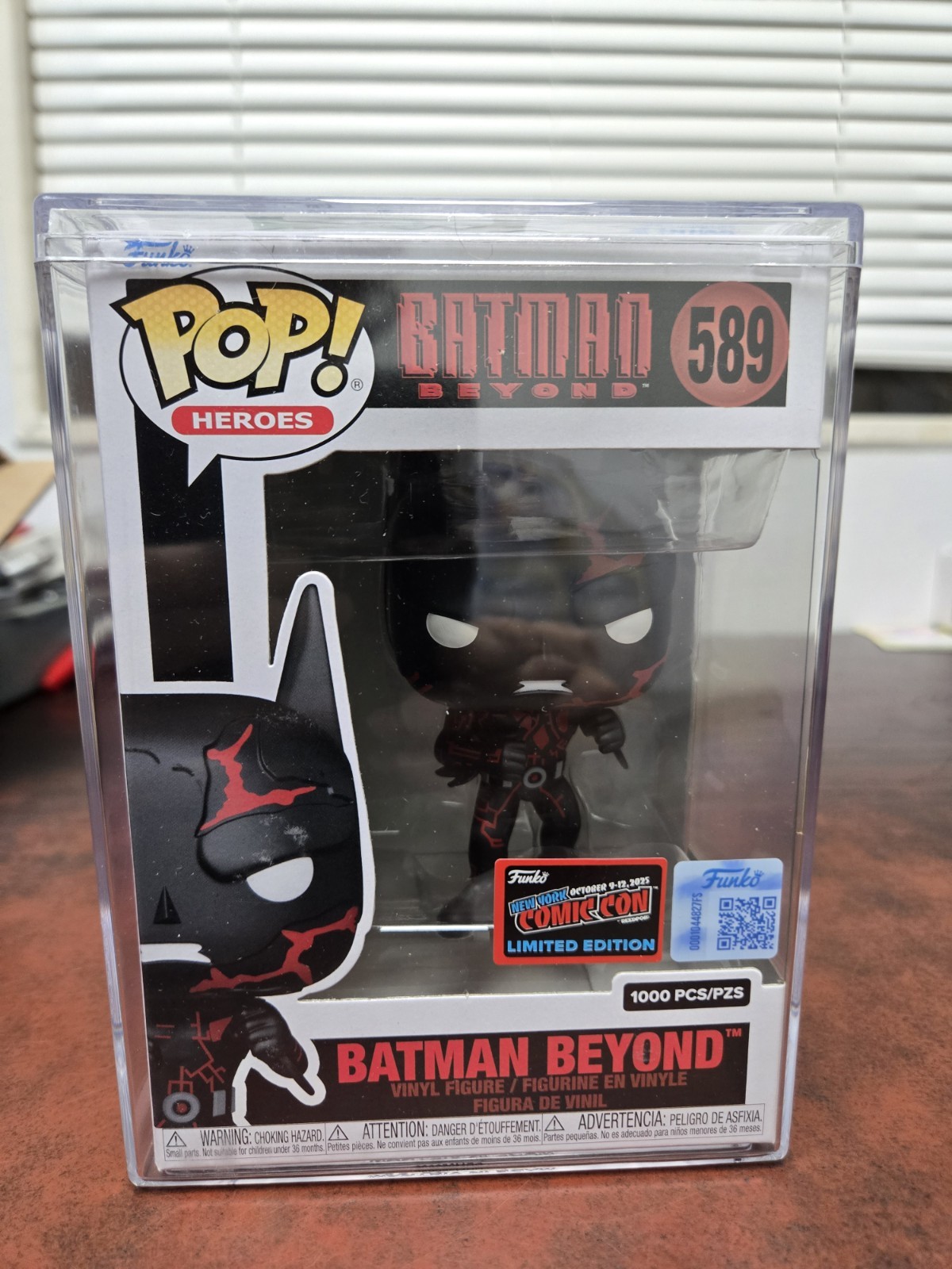 Funko Pop! Batman Beyond #589 NYCC 2025 LE 1000 PCS Blind Box 