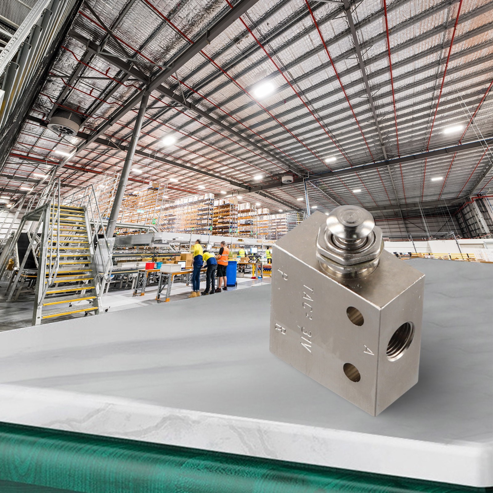 Manifolds Air Mechanical Valve Pneumatic Systems TAC2-31V 2 Position 3 Way