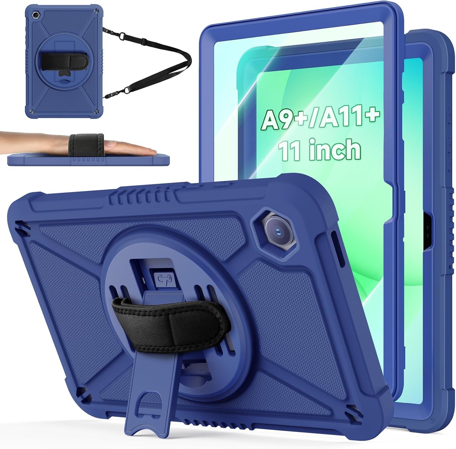 Case for Samsung Galaxy Tab A11+ 11-Inch 2025, Shockproof Hard Duty with Screen