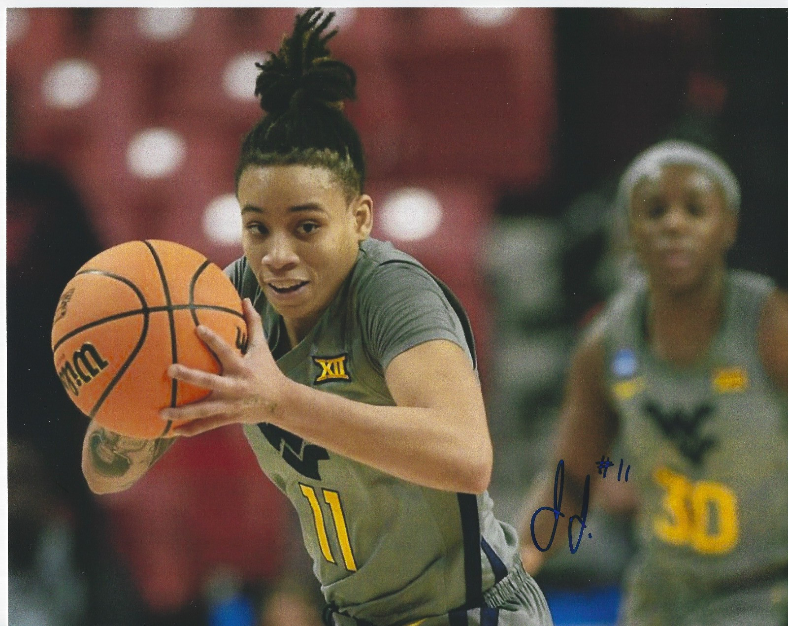 J.J. QUINERLY Signed 8.5x11 Photo Signed REPRINT Basketball WNBA Dallas Wings