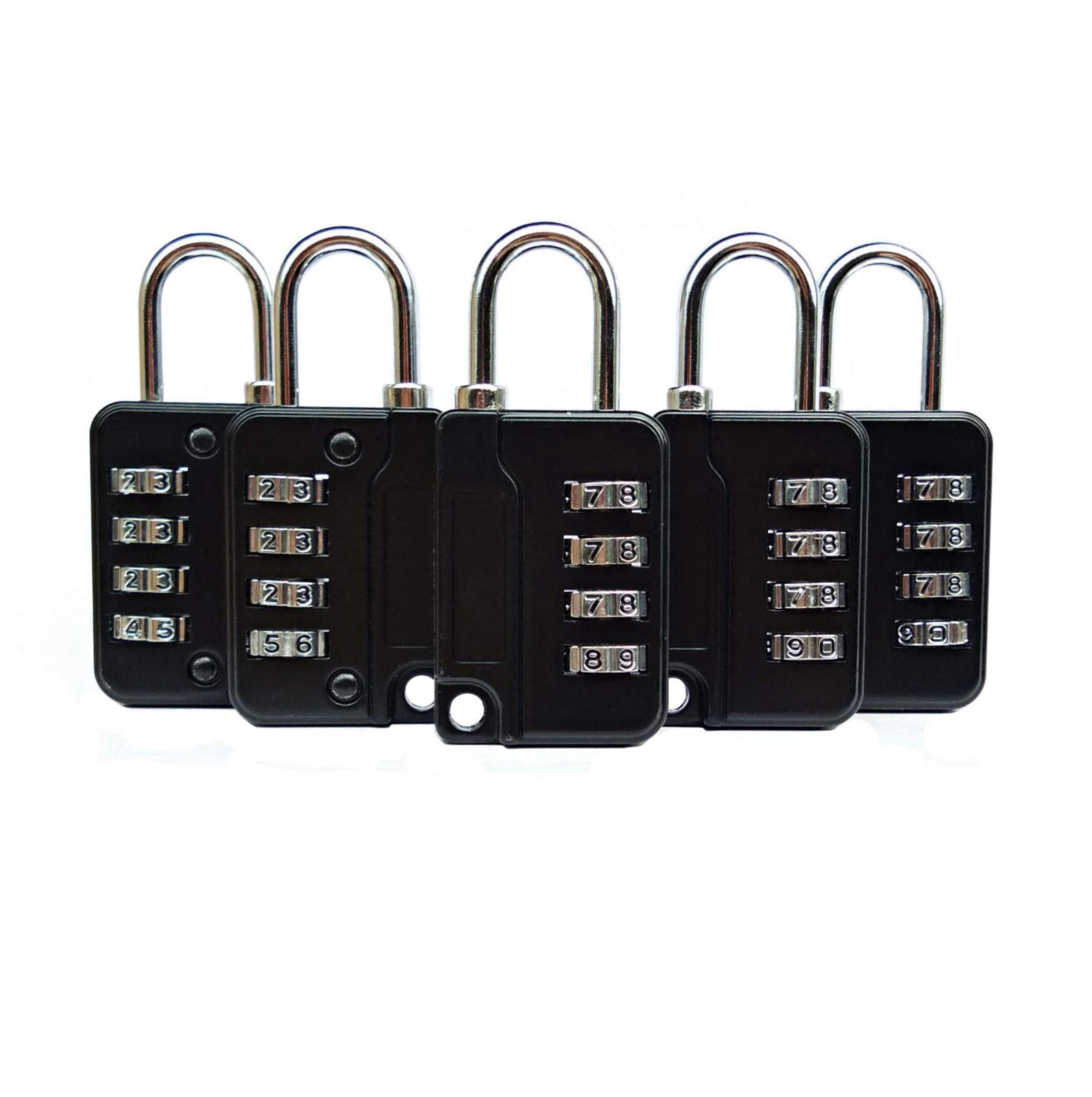 - 4 Digit Combinations Padlock The Safe Cipher Lock, for Gym Outdoor & School...