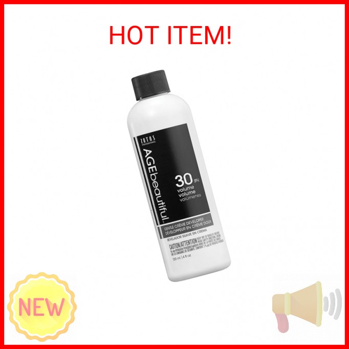 AGEbeautiful Gentle Creme Hair Developers | For Professional Salon Coloring | Lo