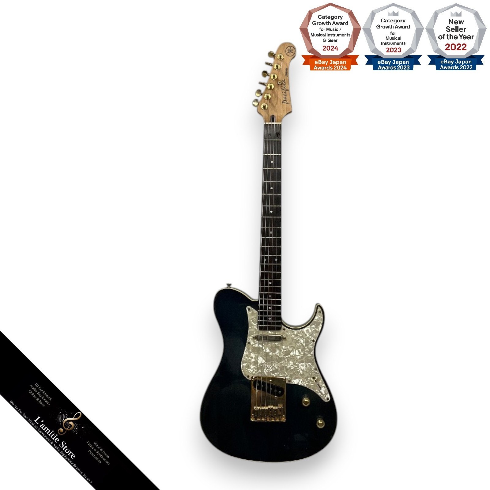 YAMAHA PAC302S Electric Guitar Bass Active P.A.C. 30th Anniversary