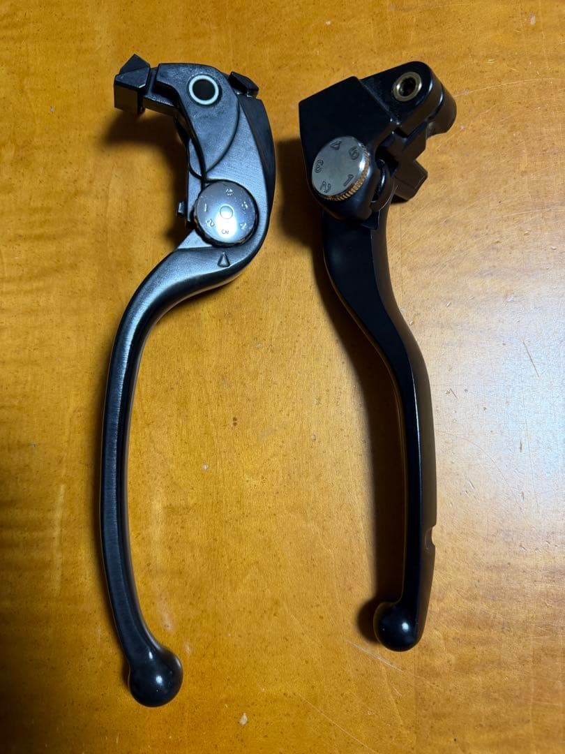 Kawasaki Black Brake Clutch Lever Set - Used OEM Spares, Z900RS Compatible
