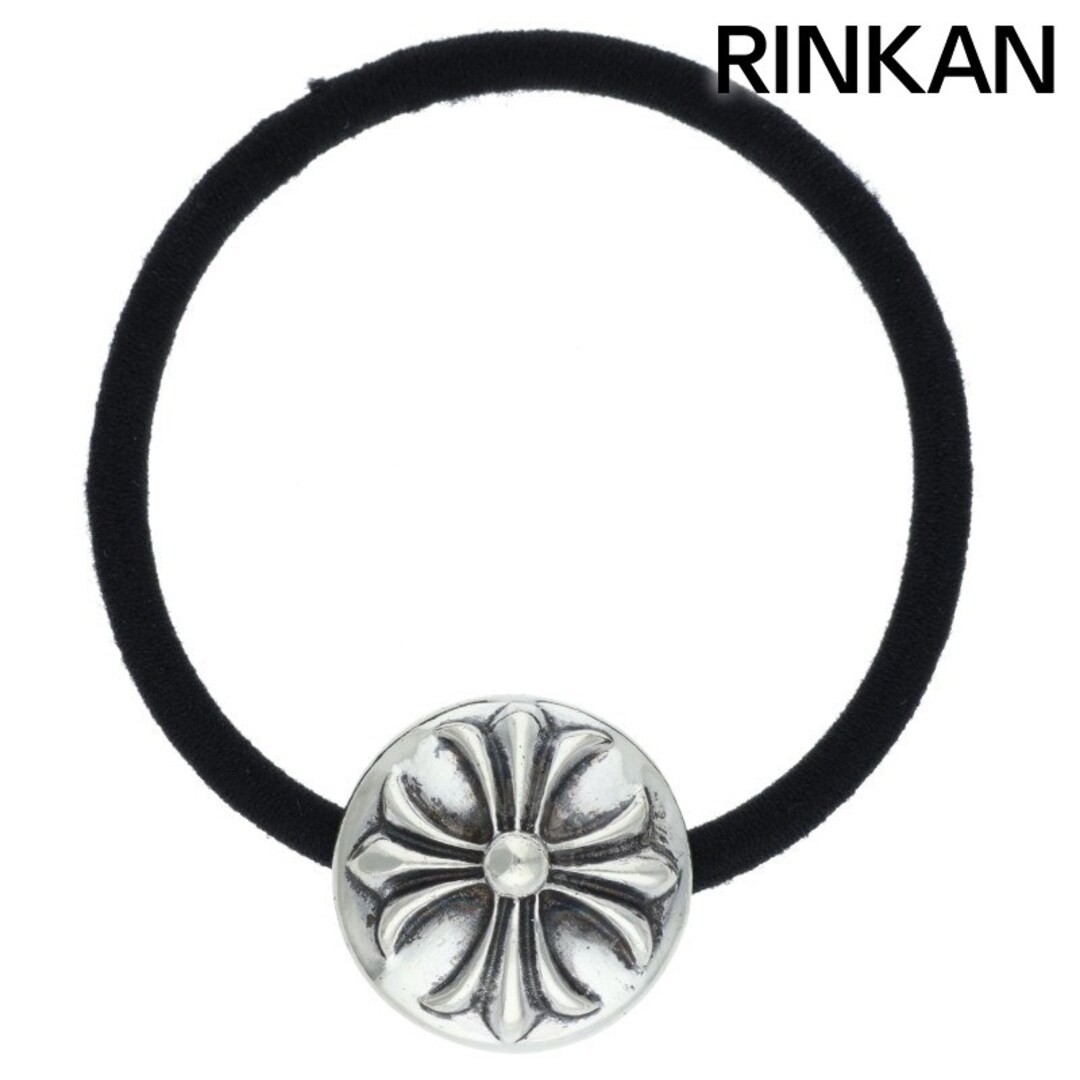 Chrome Hearts Hairband Cross Ball Button Hair Elastic Silver Concho Mens Used 7e