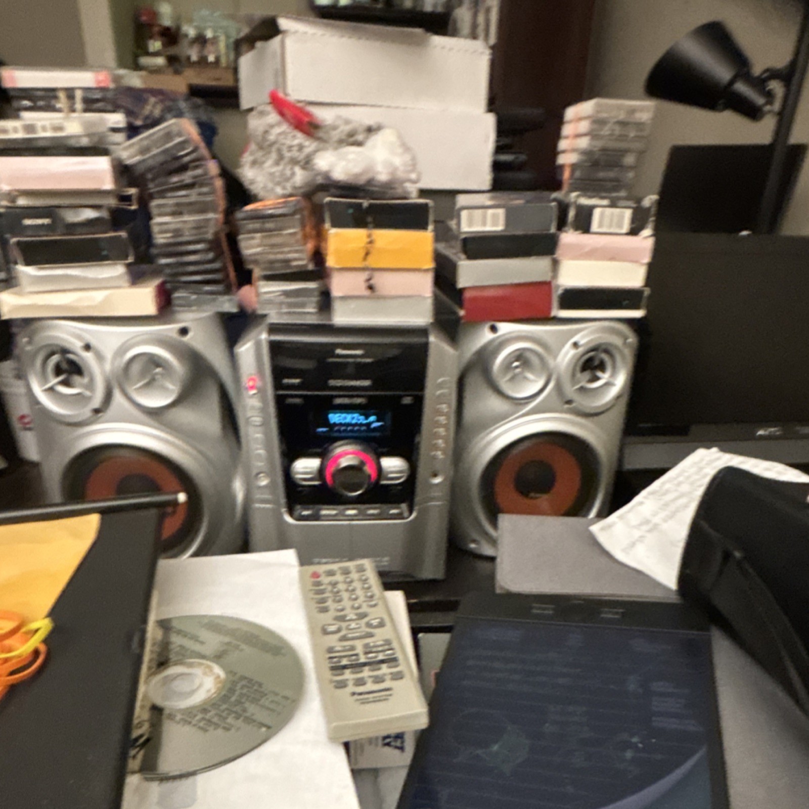 Panasonic SC-PM19 Stereo System CD Cassette Player FM Radio MPN SC-PM19