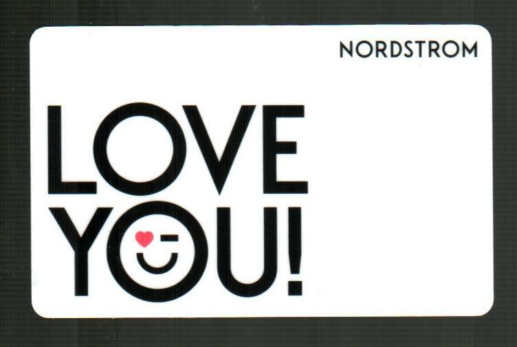 NORDSTROM Love You ( 2021 ) Gift Card ( $0 )
