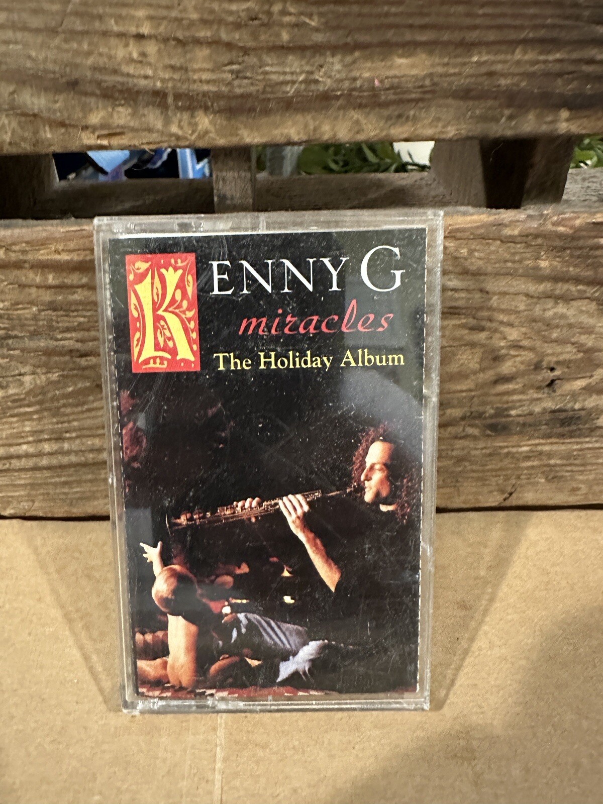 Kenny G Miracles Cassette Music The Holiday Album 1994 Tape