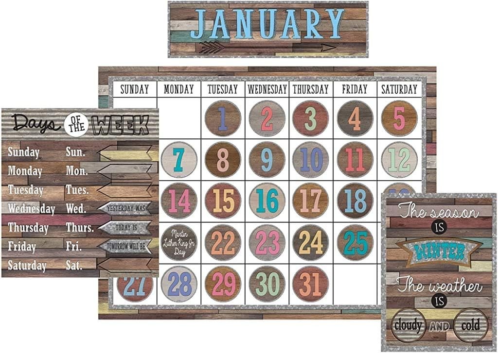 Teacher Created Resources Home Sweet Classroom Calendar Bulletin Board Display