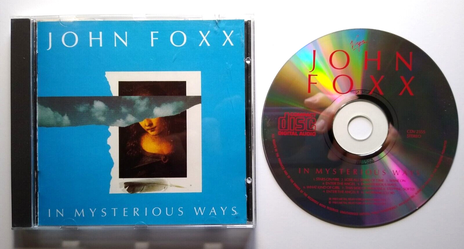 John Foxx In Mysterious Ways CD 1985 Synth-Pop Electronic New Wave 1st PRESSING