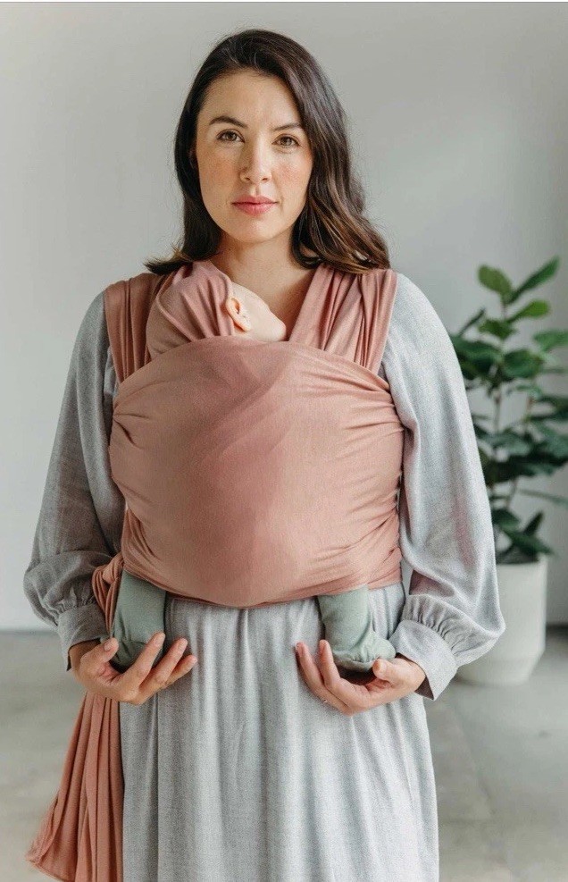 Solly Baby Tencel® Modal Baby Wrap Rose Quartz NEW $74