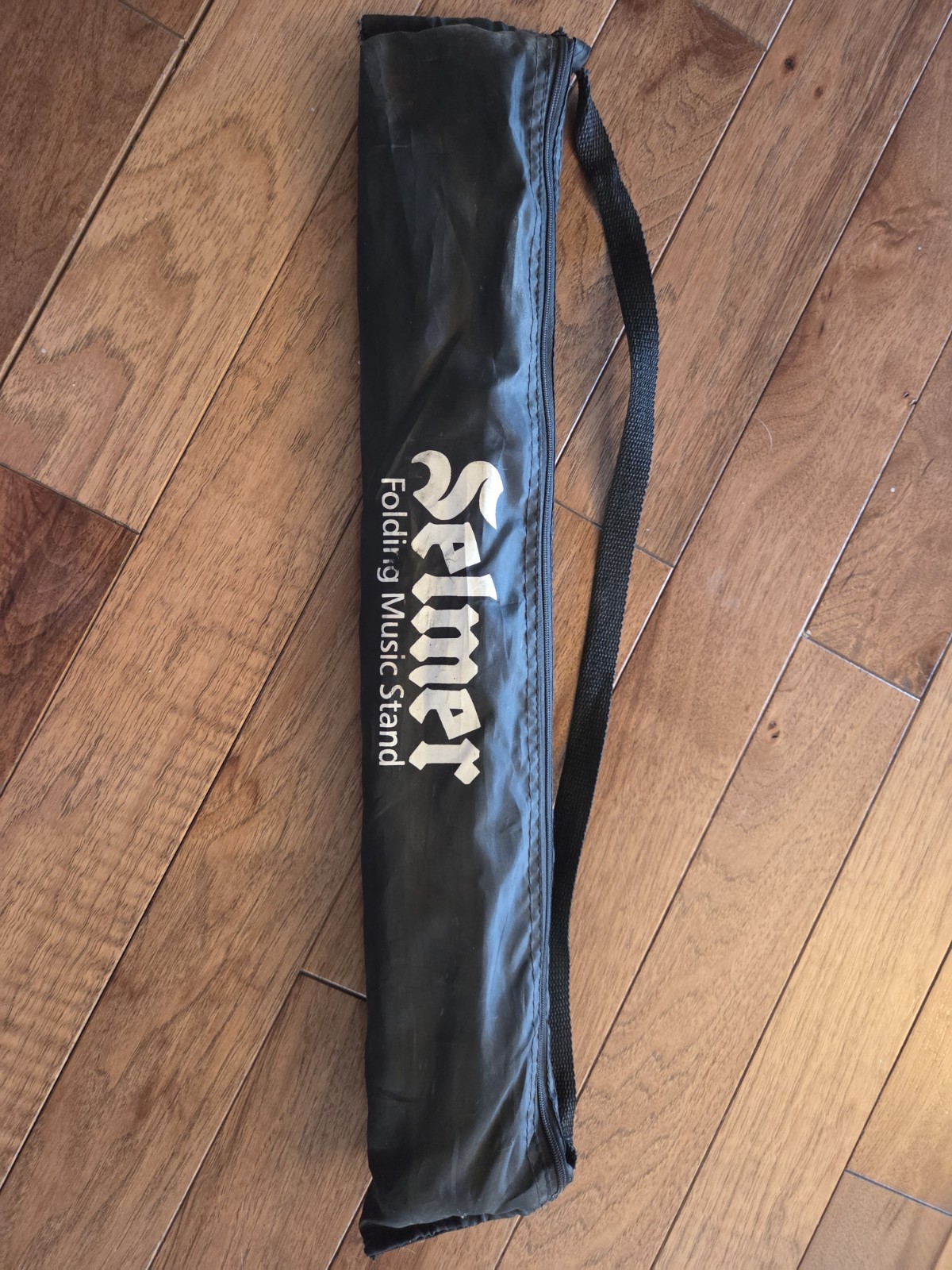 Selmer Music Stand Folding Height-Adjustable Portable Metal Silver w/ Case