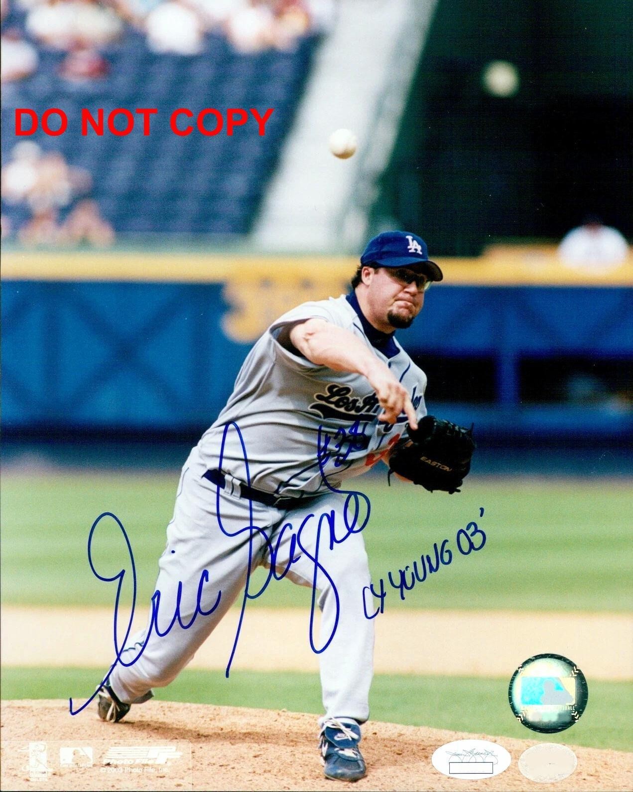 Eric Gagne LOS ANGELES DODGERS Signed Autographed REPRINT 8x10 Photo RP