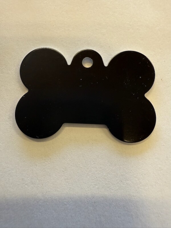 Wholesale GoScribe Premium Non Anodized Edge Pet Tags. Bulk pkg of 1000 tags.
