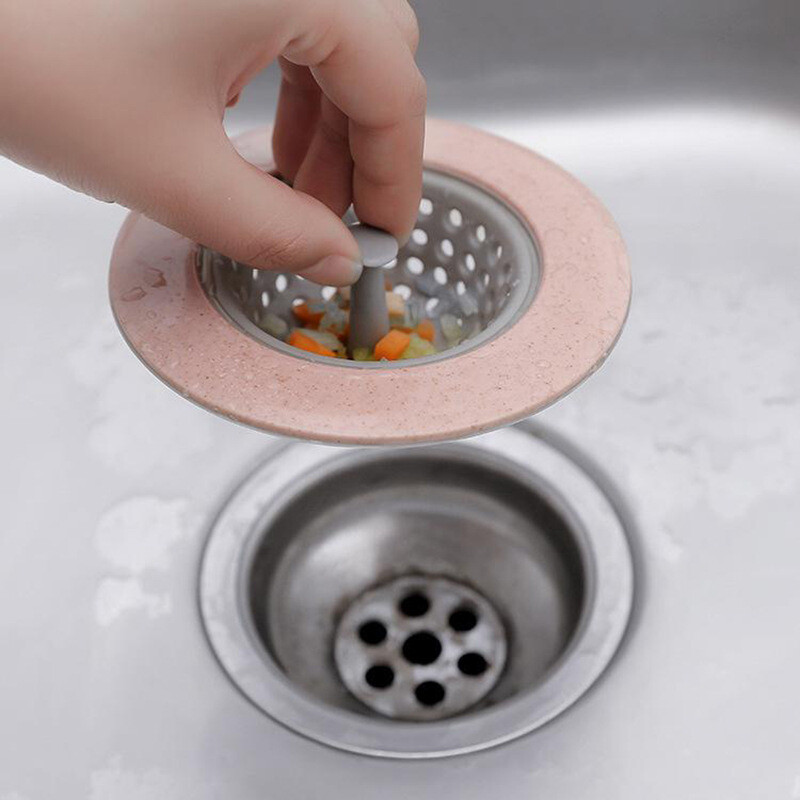 Kitchen Drain Filter Bath Sink Strainer Pool Anti-clogging Filters Sewer Cover