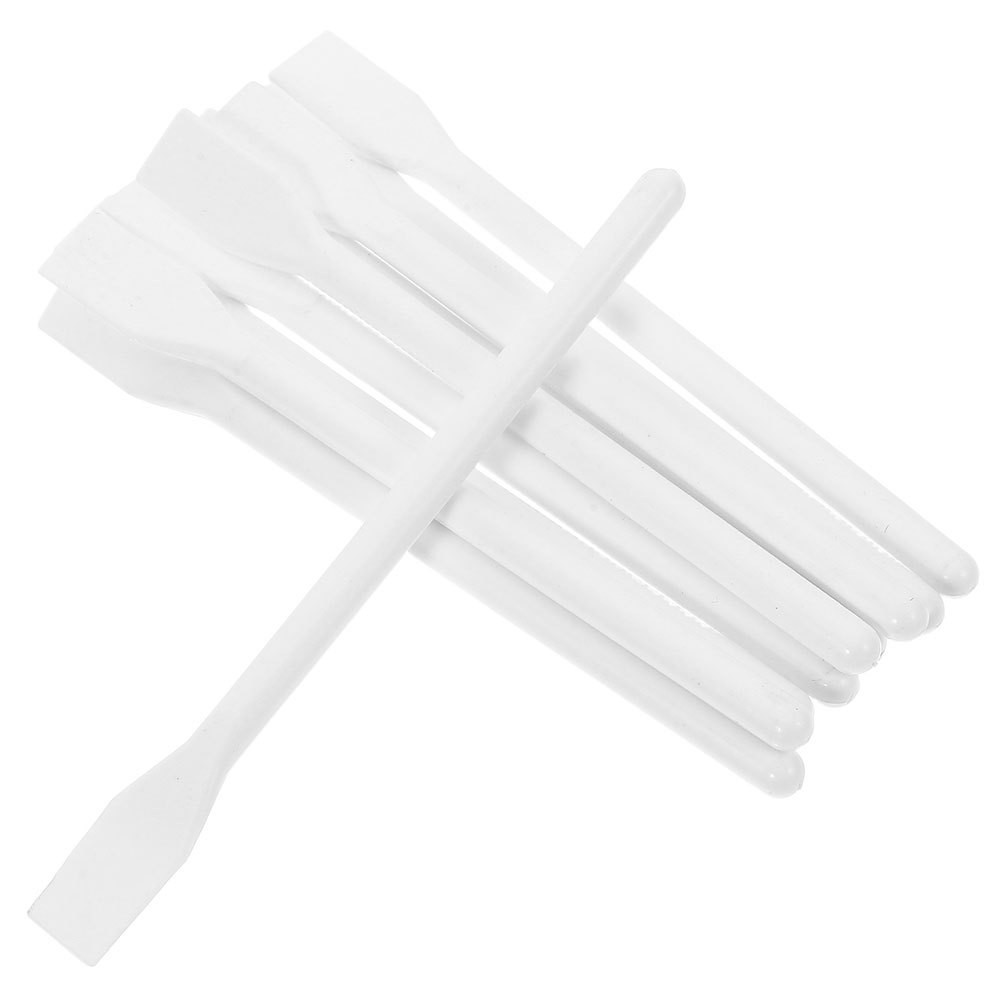15pcs Plastic Glue Applicator Sticks Plastic Mixing Rods Small Paddle Applicator