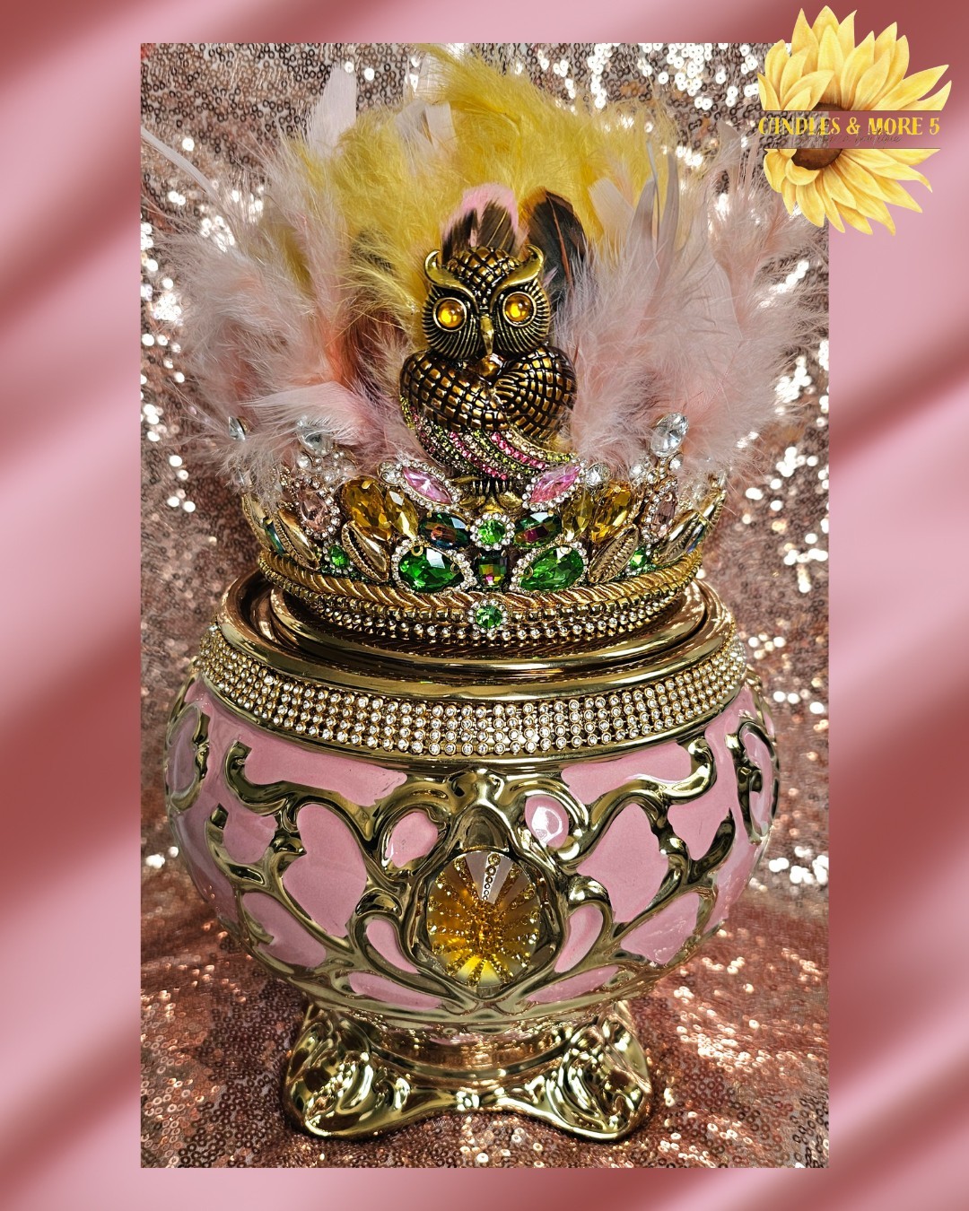 Oshun Ololodi SOPERA Set Tinaja Tureen Y Corona Crown Orisha Yoruba Santeria 