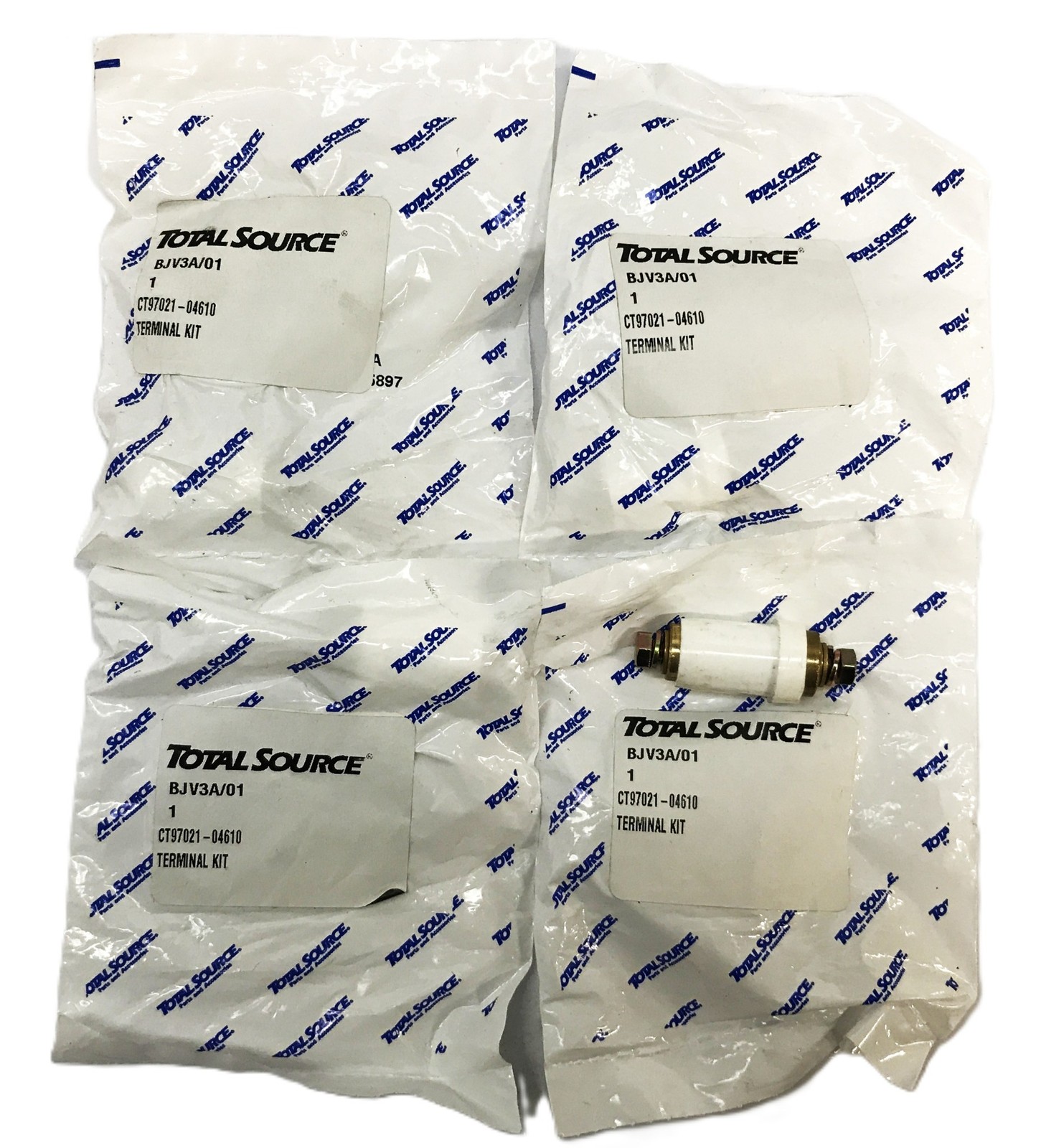 Total Source Forklift Caterpillar Terminal Kit CT97021-04610 [Lot of 4] NOS