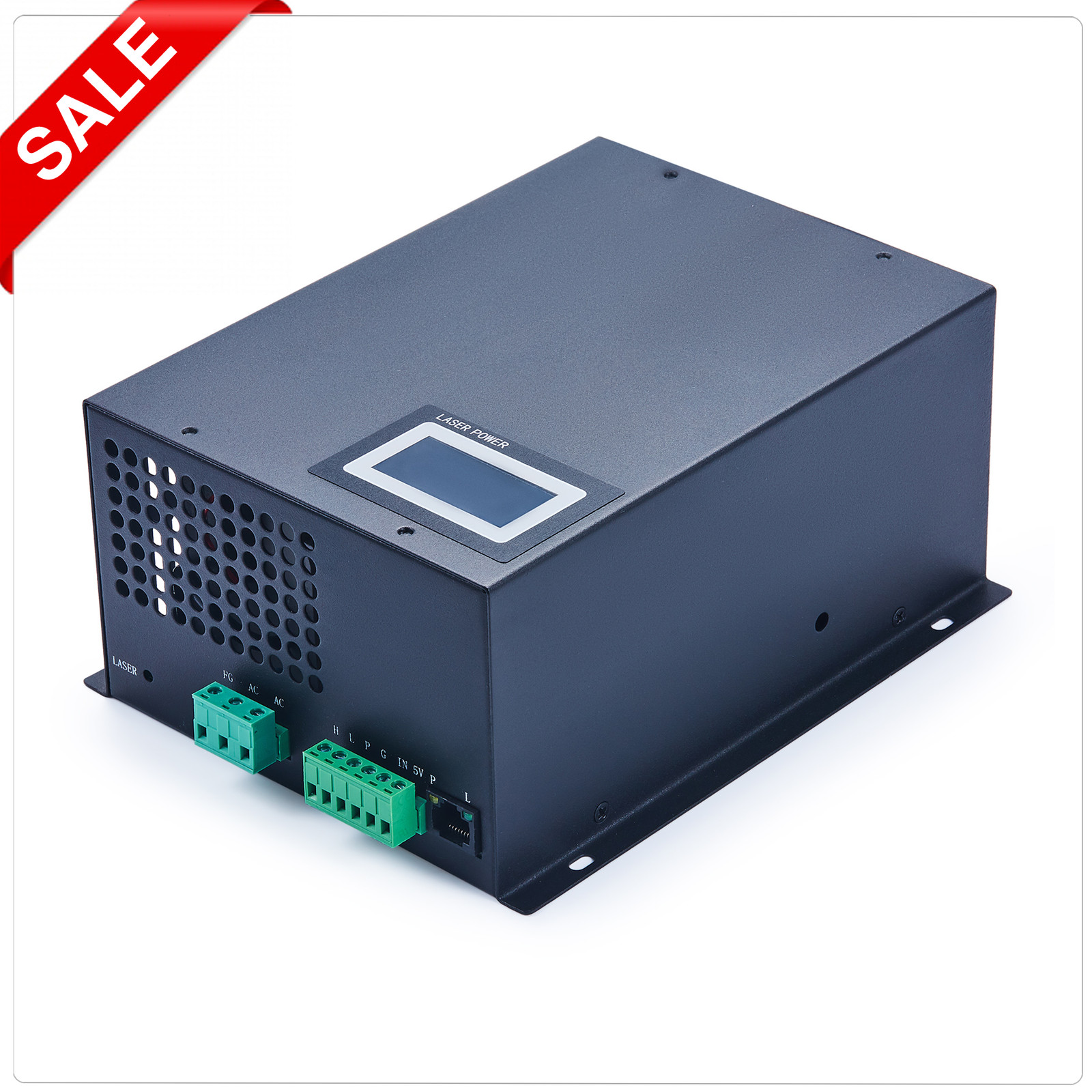 Secondhand OMTech 80W 110V CO2 Laser Power Supply for Laser Engraver Cutter LCD