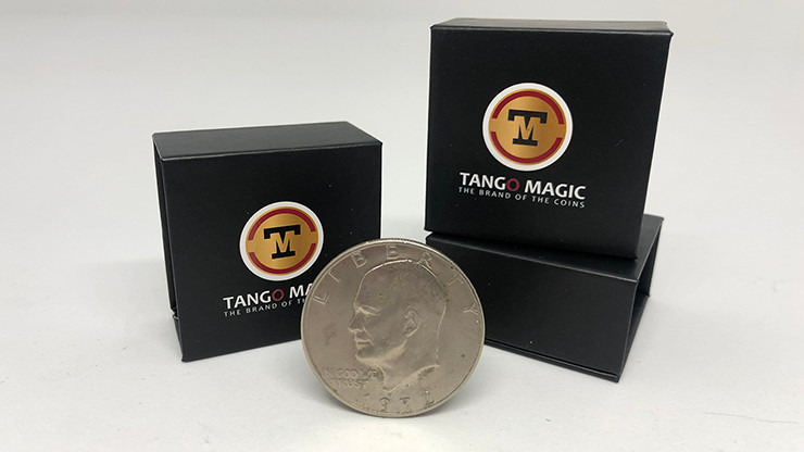 Steel Core Coin Eisenhower US Dollar (D0028) by Tango Magic