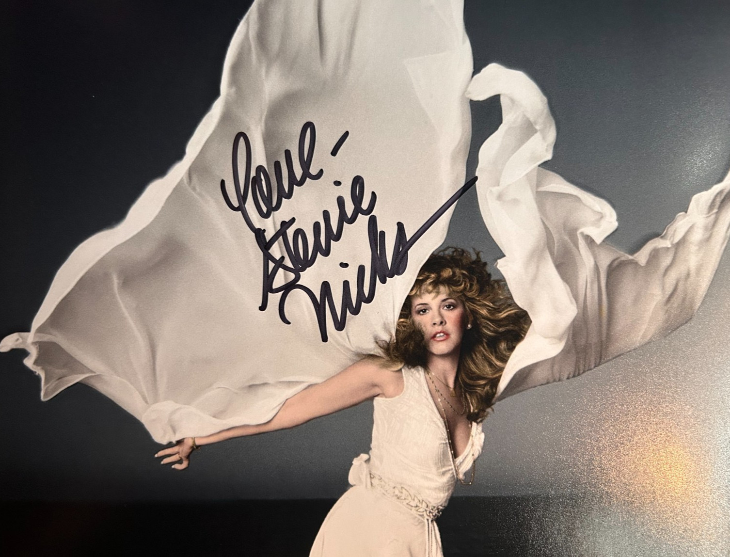 STEVIE NICKS Hand Signed Original 8x10" Authentic REAL Autograph 
