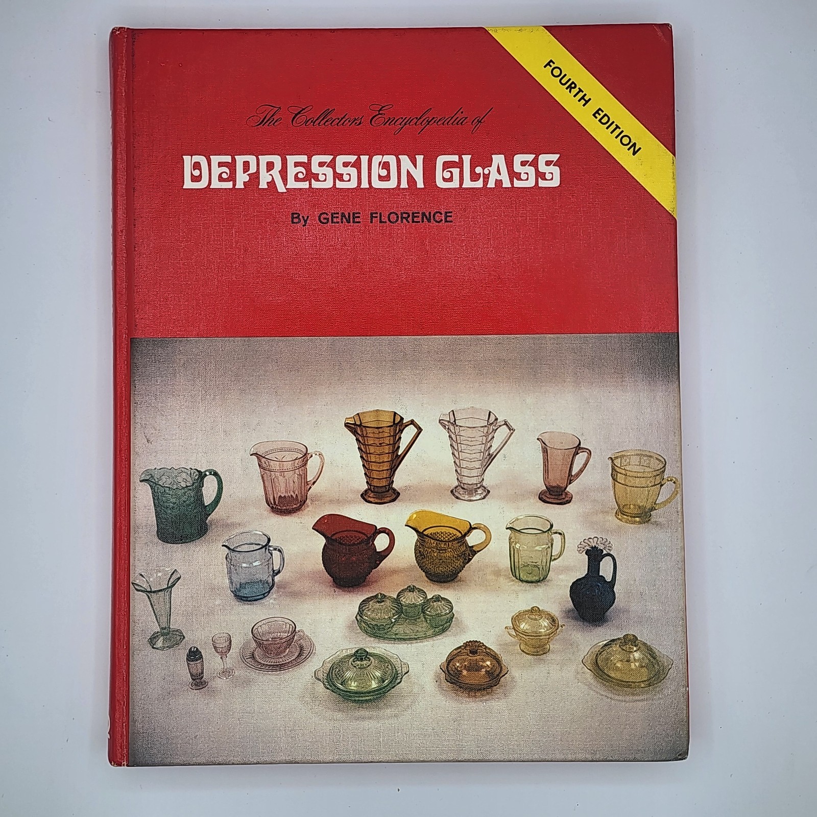 The Collectors Encyclopedia Of Depression Glass: Fourth Edition 1979 VG Early Ed