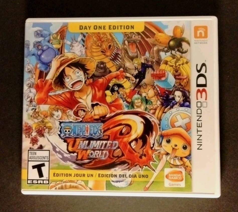 One Piece Unlimited World Red Nintendo 3ds Authentic Case Artwork ONLY