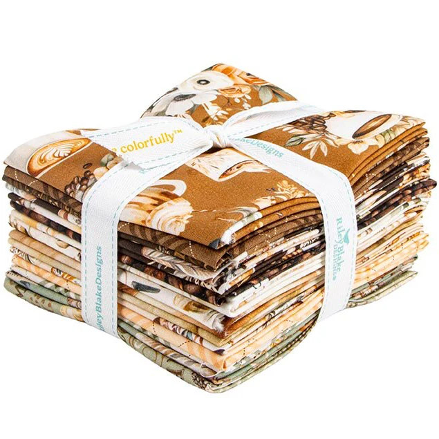 Riley Blake - Coffee Time Fat Quarter Bundle 15 pcs