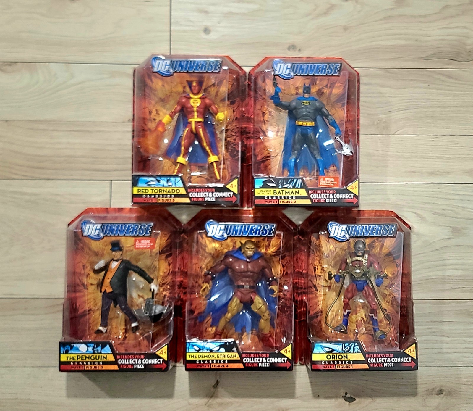 DCUC DC Universe Classics Metamorpho Rex Mason Wave 1 BAF Series Set Lot