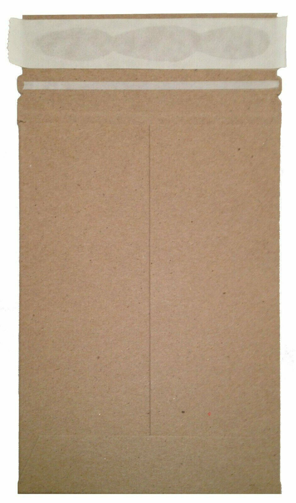 50 6 X 8 No Bend Mailers Kraft Self Seal Photo Document Flat Rigid Envelope